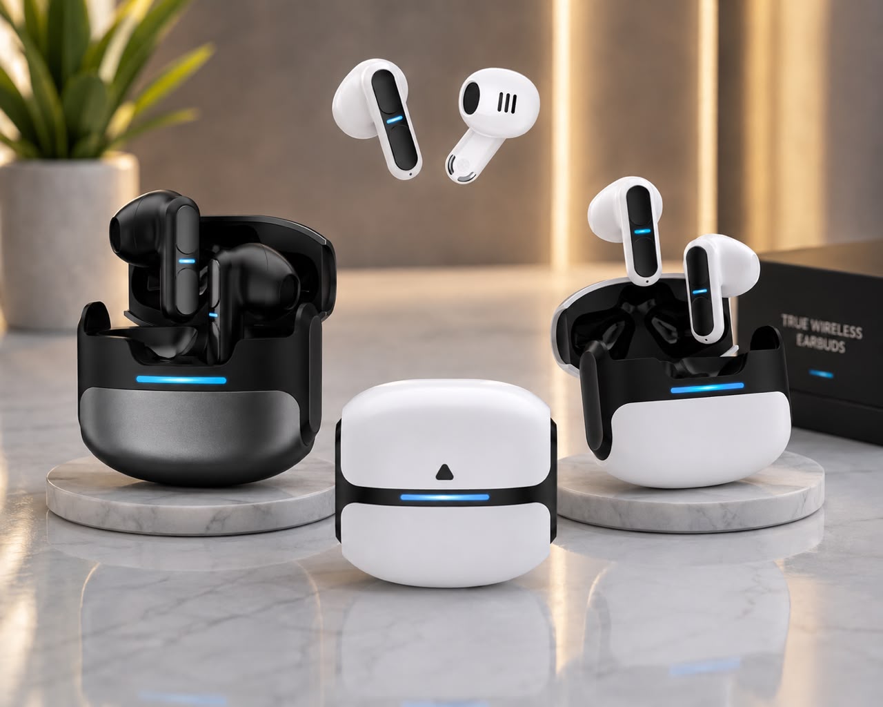 Écouteurs Sans Fil Bluetooth – Son Premium, Autonomie Longue Durée